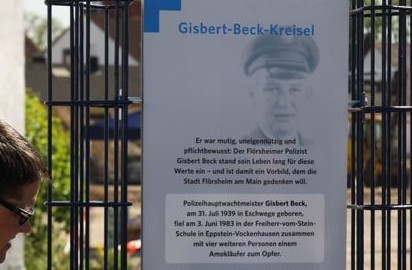 Antrag im Ortsbeirat Flörsheim Stadtmitte zwecks Begrünung des Gisbert-Beck-Kreisels