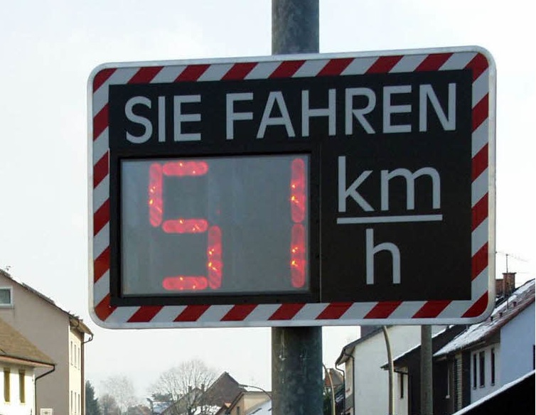CDU-Anfrage zu Geschwindigkeitsmessungen am Wickerer Ortseingang