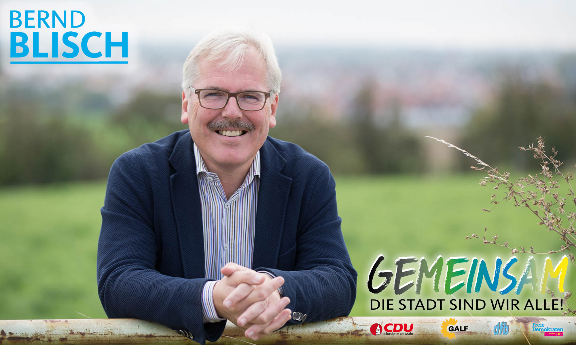 Mit Dr. Bernd Blisch und Rückenwind in die Direktwahl am 27. Mai 2018 starten