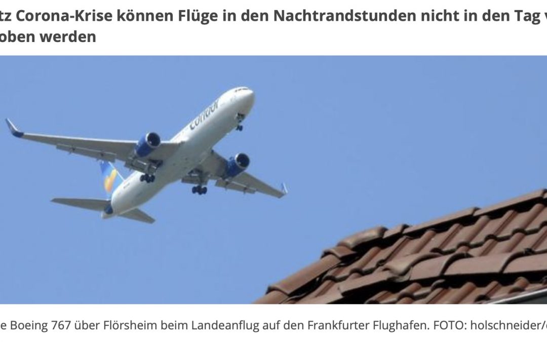 Höchster Kreisblatt: Flugzeuge sind wieder „gut ausgelastet“