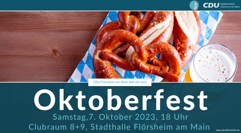 Oktoberfest 2023 der CDU Flörsheim am Main