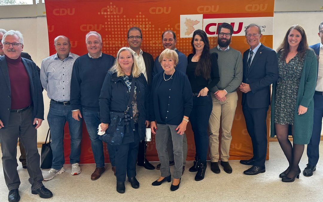 Kreisparteitag der CDU Main-Taunus am 15.10.2022