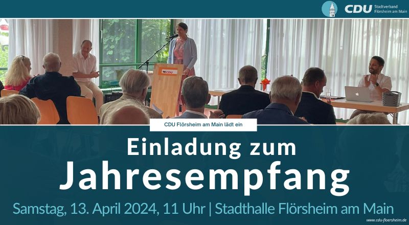 Jahresempfang 2024 der CDU Flörsheim am Main